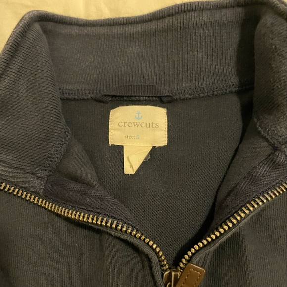 Boys J. Crew Crewcuts Quarter Zip Pullovers Sz Small - Picture 3 of 5